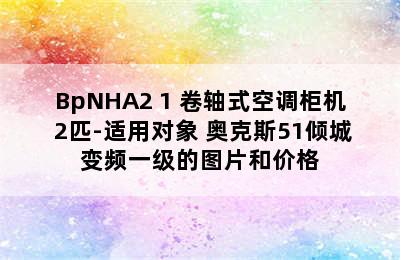 AUX 奥克斯 倾城系列 KFR-51LW/BpNHA2+1 卷轴式空调柜机 2匹-适用对象 奥克斯51倾城变频一级的图片和价格